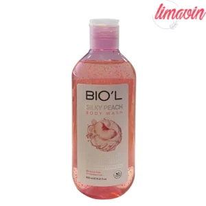 شامپو بدن بیول مدل SILKY PEACH با رایحه هلو ابریشمی مناسب برای پوست چرب و معمولی حجم 400 میلی لیتر
