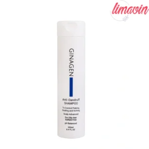 شامپو فری سولفات ضد شوره مو ژیناژن مدل PH Balanced مناسب موهای چرب حجم 250 میلی لیتر