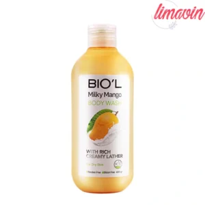 شامپو بدن بیول مدل شیر و انبه حجم 400 میلی لیتر