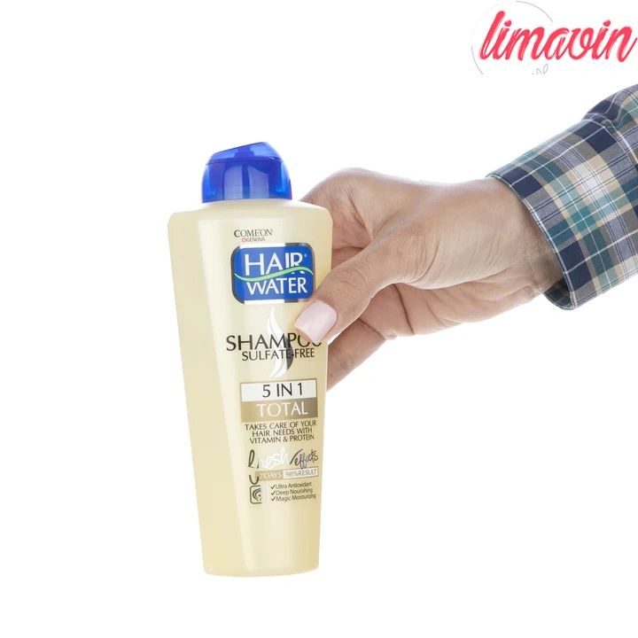 شامپو مو کامان مدل Total 5 in 1 حجم 400 میلی لیتر