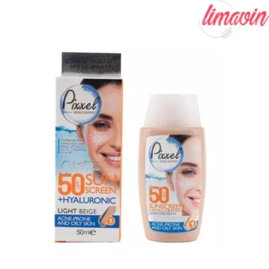 کرم ضدآفتاب رنگی پیکسل 50 SPFمدل LIGHT BEIGE مناسب برای پوست‌های چرب، حجم 50 میلی‌لیتر