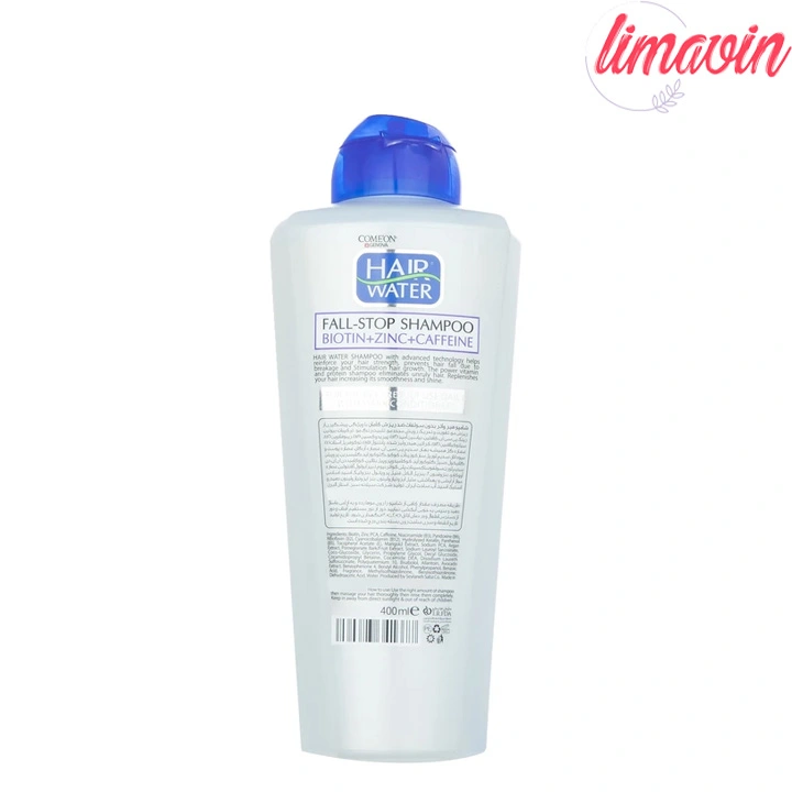 شامپو ضد ریزش مو کامان مدل Fall stop حجم 400 میلی لیتر