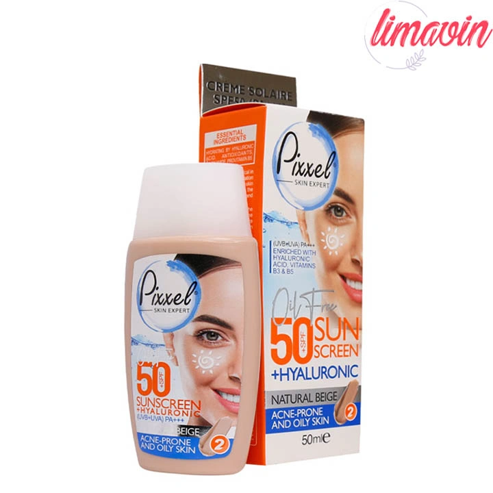 کرم ضدآفتاب پیکسل مدل Natural BEIGE، حجم 50 میلیلیتر