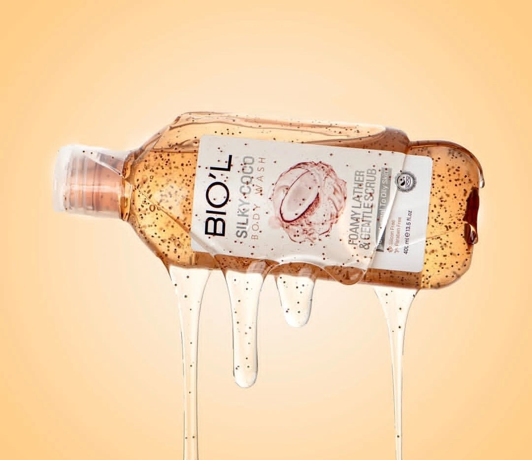 شامپو بدن بیول مدل SILKY COCO با رایحه کوکو ابریشمی مناسب برای پوست چرب و معمولی حجم 400 میلی لیتر