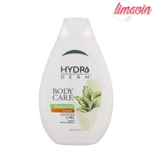 شامپو بدن هیدرودرم مدل Green Tea and Mint مناسب انواع پوست