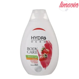 شامپو بدن هیدرودرم مدل Strawberry and Yogurt مناسب انواع پوست