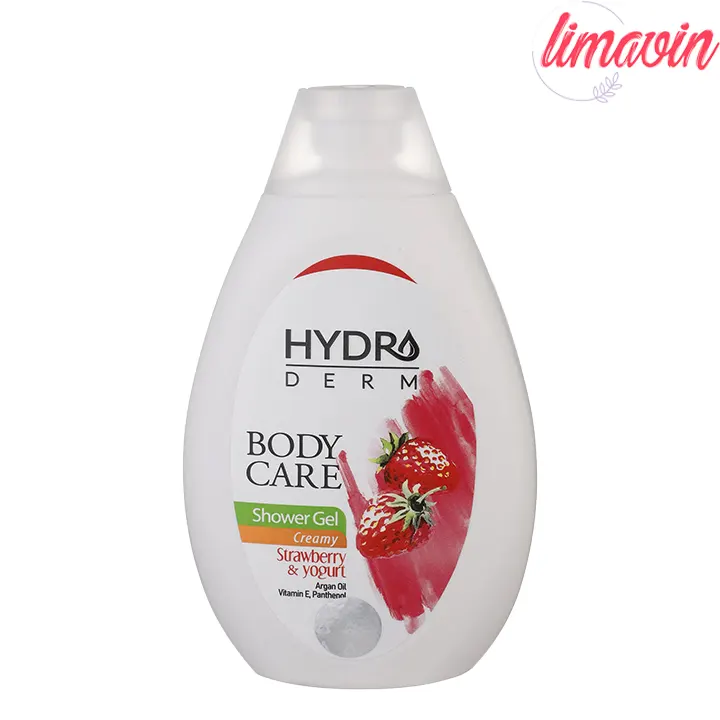 شامپو بدن هیدرودرم مدل Strawberry and Yogurt مناسب انواع پوست