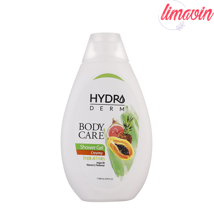 شامپو بدن کرمی هیدرودرم مدل Tropical Fruits مناسب انواع پوست