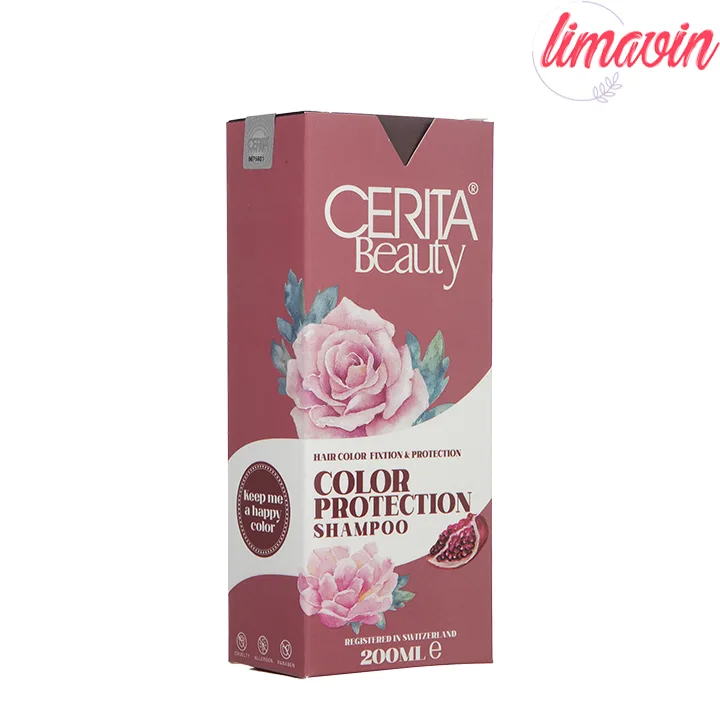 شامپو تثبیت کننده رنگ مو سریتا مدل Fixtion and Protection-2