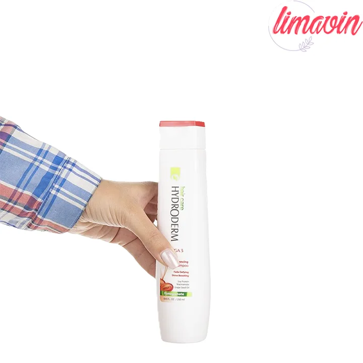 شامپو تثبیت کننده رنگ مو هیدرودرم مدل Pomegranate-3