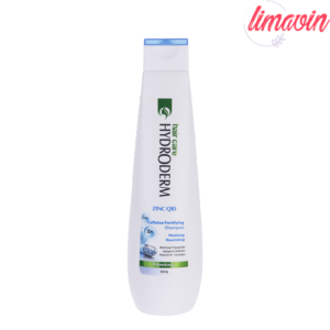 شامپو تقویت کننده مو هیدرودرم مدل Zinc Q10 مناسب برای انواع مو