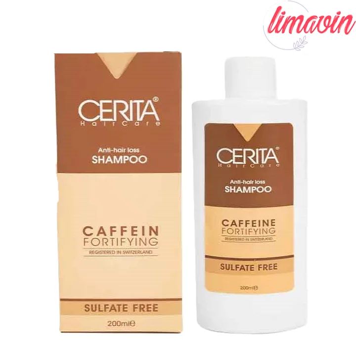 شامپو تقویت کننده و ضد ریزش مو سریتا مدل Caffein -1