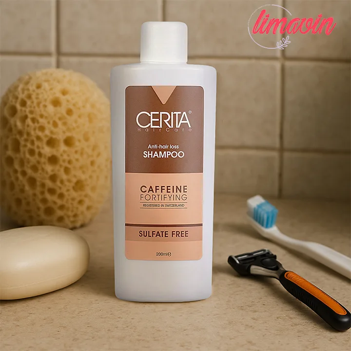 شامپو تقویت کننده و ضد ریزش مو سریتا مدل Caffein -2