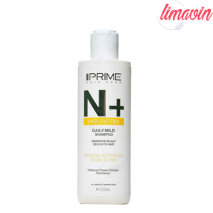 شامپو روزانه پرایم مدل N+ Hibi Norm مناسب پوست سر حساس و موهای نازک