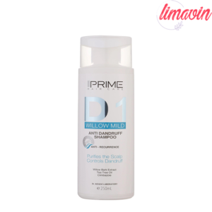 شامپو ضد شوره ملایم پرایم مدل D1 Willow Mild-1