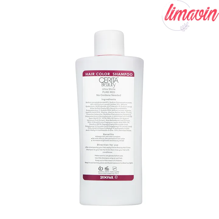 شامپو مو سریتا مدل Pure Red-1