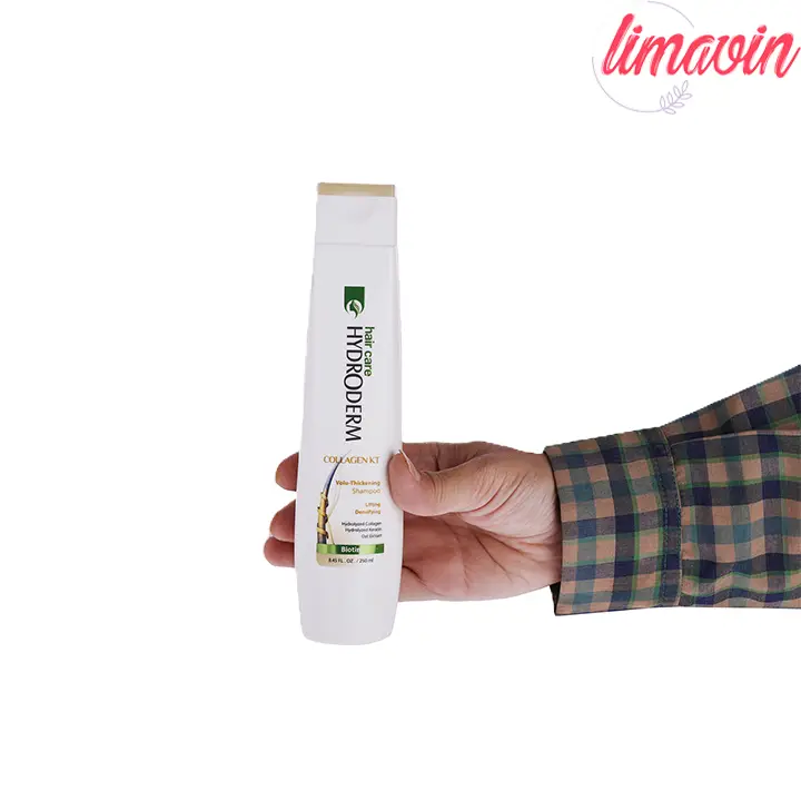 شامپو مو هیدرودرم مدل Collagen KT مناسب موهای نازک-4