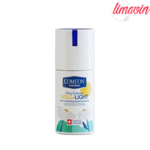 کرم آبرسان صورت کامان مدل WELL LIGHT مناسب برای انواع پوست حجم 100 میلی لیتر