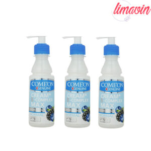 کرم مرطوب کننده کامان مدل معمولی حجم 215 میلی لیتر مجموعه 3 عددی
