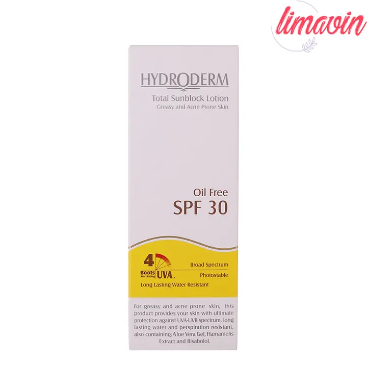 لوسیون ضدآفتاب هیدرودرم سری فاقد چربی SPF30-3