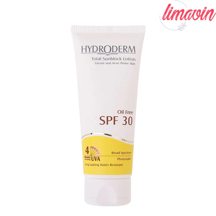 لوسیون ضدآفتاب هیدرودرم سری فاقد چربی SPF30
