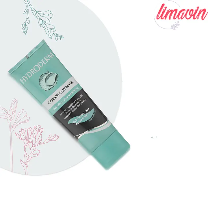 ماسک صورت هیدرودرم مدل Carbon clay مناسب پوست های چرب-2