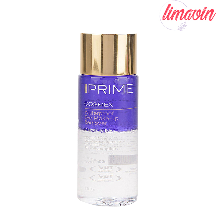 محلول پاک کننده آرایش دو فاز چشم پرایم مدل Cosmex