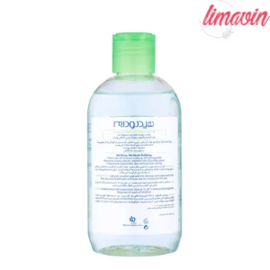 محلول پاک کننده آرایش صورت هیدرودرم مدل برگ مناسب پوست های حساس حجم 250 میلی لیتر