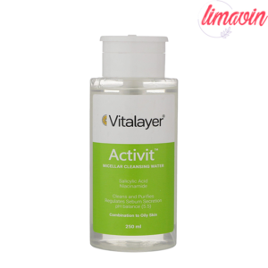 محلول پاک‌کننده آرایش ویتالیر مدل اکتی ویت