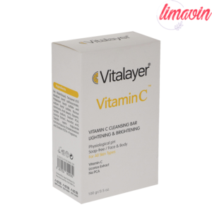 پن شستشو ویتالیر مدل ویتامین سى وزن 100 گرم