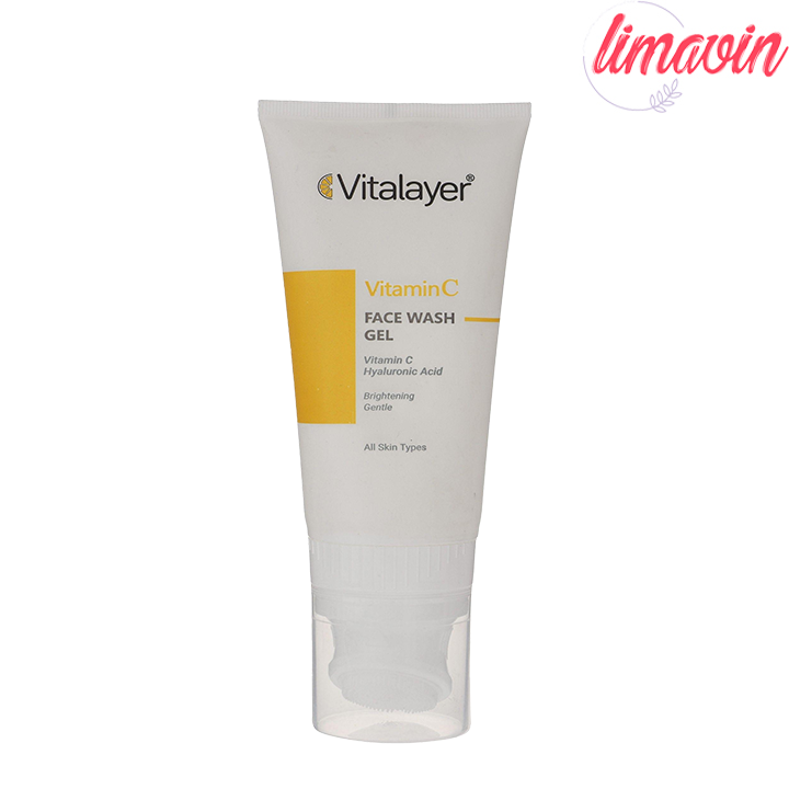 ژل شستشوی صورت ویتالیر مدل ویتامین سی مناسب انواع پوست