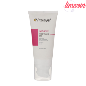 ژل شست‌وشوی صورت ویتالیر مدل سنسی ویت مناسب پوست حساس