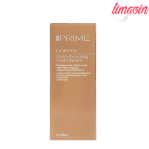 ژل-کرم برنز کننده پرایم مدل Corpex حجم 100 میلی لیتر