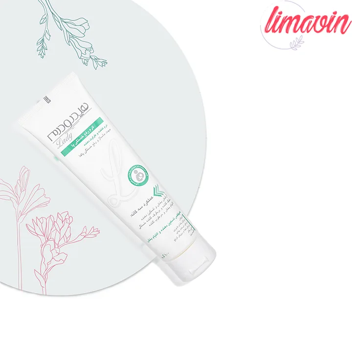 کرم رفع خستگی پا هیدرودرم لیدی مدل التیام بخش و ترمیم کننده-2