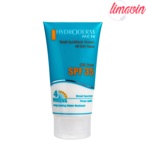 کرم ضد آفتاب فاقد چربی هیدرودرم مدل Men SPF35