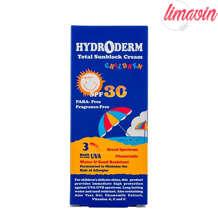 کرم ضد آفتاب کودکان هیدرودرم مدل Children SPF30-1