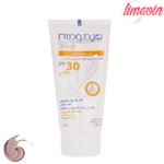 کرم ضدآفتاب رنگی هیدرودرم مدل SPF30، مناسب پوست‌های معمولی و حساس-2