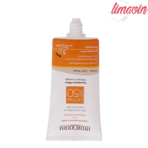 کرم ضدآفتاب هیدرودرم مدل Light Beige حجم 40 میلی‌لیتر