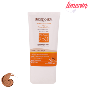 کرم ضدآفتاب هیدرودرم مدل Light Beige