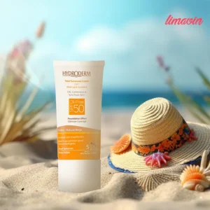 کرم ضدآفتاب هیدرودرم مدل Natural Beige حجم 40 میلی‌لیتر
