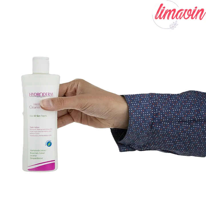 کرم پاک کننده آرایش هیدرودرم، سازگار با انواع پوست، ضد آکنه و جوش-2