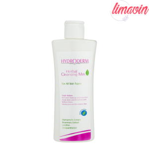 کرم پاک کننده آرایش هیدرودرم، سازگار با انواع پوست، ضد آکنه و جوش