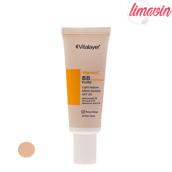 کرم پودر BB ویتالیر مدل Vitamin C-3