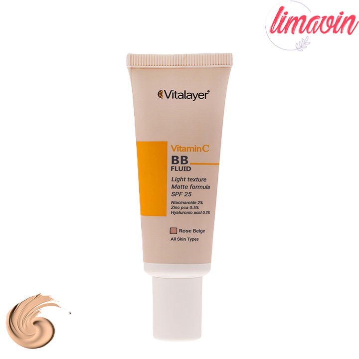 کرم پودر BB ویتالیر مدل Vitamin C