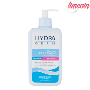کرم ژل شستشو صورت هیدرودرم، سازگار با پوست‌های خشک و حساس،مدل Dermo