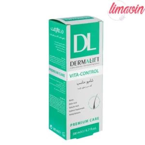 شامپو مو درمالیفت مدل Vita-Control مناسب برای موهای چرب حجم 200 میلی لیتر