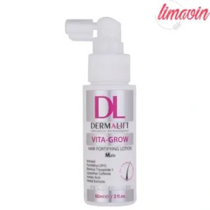 لوسیون تقویت کننده مو درمالیفت مدل Vita Grow حجم 60 میلی لیتر