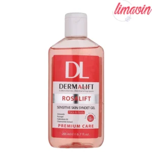 ژل شستشو صورت و بدن درمالیفت مدل رزالیفت مناسب برای پوست حساس حجم 200 میلی لیتر