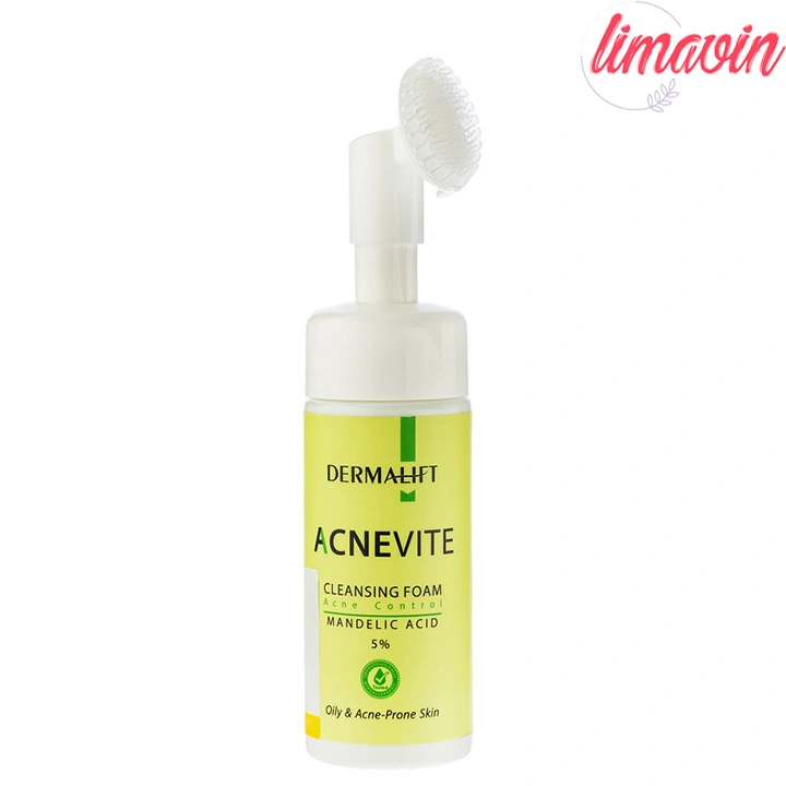 فوم شستشو صورت ضدجوش درمالیفت مدل آکنیویت مناسب برای پوست های آکنه ای حجم 150 میلی لیتر