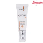 کرم روشن کننده درمالیفت مدل C-FORT مناسب برای پوست خشک حجم 40 میلی لیتر